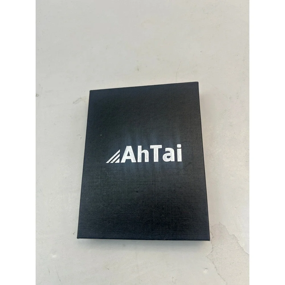 AhTai Carbon Fiber Wallet Mens OS Black